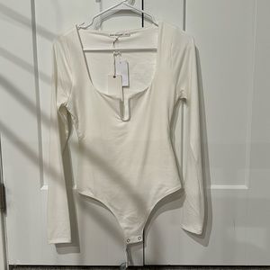 Good American white bodysuit | 1